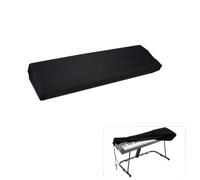 Funda Piano 88 Teclas, Cordón elástico ajustable, Accesorios electrónicos para piano, Piano Casio Yamaha Roland(Negro)