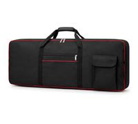Funda Piano para Yamaha CK88 2023 2024 2025 2026+ | Tejido Oxford 210D | Acolchado Espuma | Asa Reforzada | Correa Hombro Ajustable | Bolsillo Gran Capacidad | Portátil