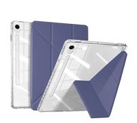 Funda Plegable 3+Y for Tableta Samsung Galaxy Tab S11 Ultra 14.6 SM-X930 2025, Cubierta acrílica Transparente con Soporte for bolígrafo(Purple)