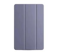 Funda Plegable con Soporte en Tres Partes Compatible con Samsung Galaxy Tab A11 Plus de 11 Pulgadas SM-X230/X236B 2025. Funda Trasera Inteligente de Silicona Suave.(Purple)