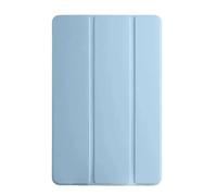 Funda Plegable con Soporte en Tres Partes Compatible con Samsung Galaxy Tab A11 Plus de 11 Pulgadas SM-X230/X236B 2025. Funda Trasera Inteligente de Silicona Suave.(Sky Blue)