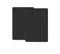 Funda Plegable con Soporte for Samsung Galaxy Tab A11 Plus de 11 Pulgadas SM-X230/X236B 2025. Carcasa Trasera de Silicona TPU Suave.(Black)