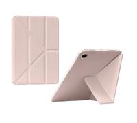 Funda Plegable de Piel sintética 3+Y for Tablet, Compatible con Samsung Galaxy Tab A11 Plus de 11 Pulgadas SM-X230 X233 2025. Incluye Soporte.(Pink)