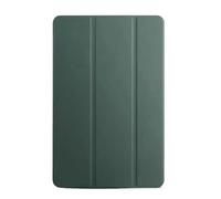 Funda Plegable de Piel sintética con Soporte for Huawei MatePad 11.5 2025 TXZ-W09, Carcasa Trasera de TPU Suave.(Dark Green)