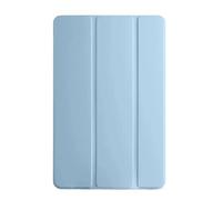 Funda Plegable en Tres Partes for Tablet, Compatible con Samsung Galaxy Tab S11 de 11 Pulgadas SM-X730 X736 2025. Incluye Soporte abatible y Cubierta Trasera de Silicona Suave.(Sky Blue)