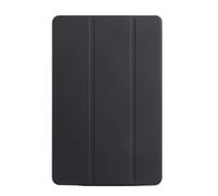 Funda Plegable en Tres Partes for Tablet, Compatible con Samsung Galaxy Tab S11 de 11 Pulgadas SM-X730 X736 2025. Incluye Soporte abatible y Cubierta Trasera de Silicona Suave.(Black)