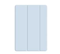 Funda Plegable for Tableta Inteligente Huawei Honor MagicPad 3 de 13,3 Pulgadas CGA-W00 2025 con Cubierta Trasera de Silicona Suave.(Sky Blue)