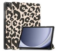 funda plegable imoshion Design Trifold Samsung Galaxy Tab A9 Plus - Leopard