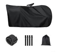 Funda plegable para bicicleta, a prueba de polvo, impermeable, tela Oxford, bolsa de almacenamiento para bicicletas de 16 a 22 pulgadas con correa para el hombro (regular)