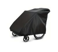 Funda plegable para remolque de bicicleta, Remolque de bicicleta de garaje plegable, Funda plegable para remolque de Remolque de perros, Tejido Oxford 210D impermeable y cortavientos