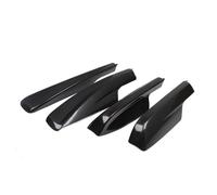 Funda portaequipajes Techo Compatible Con Toyota Para Highlander XU20 2001 2002 2003 2004 2005 2006 2007 Barra De Techo Negra Tapa De La Pierna Del Extremo Del Riel