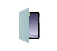 Funda Portafolio - GECKO - Samsung Galaxy Tab A9+ - Cuero de manzana vegano - Azul claro - Resistente al agua