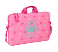 Funda Portaordenador BENETTON Heart, 40 cm. 15.6