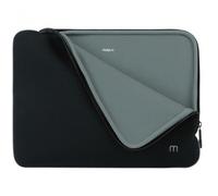 Mobilis Funda para portátil Skin 35,6 cm (14") Neopreno Negro/Gris