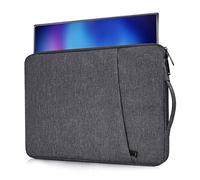 Funda portátil para monitor compatible con la mayoría de las bolsas protectoras de monitor portátil de 18 a 18.5 pulgadas, color gris espacial (17.5 x 11.8 pulgadas)