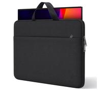 Funda portátil para monitor de 15.6 a 16.1 pulgadas, bolsa de transporte de viaje compatible con MNN KYY Innoview Ingnok Anyuse ForHelp Yxk QQH WGK cocopar VILVA Monitor portátil, color negro