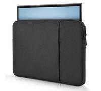Funda portátil para monitor de 15.6 pulgadas, funda de transporte para la mayoría de monitores portátiles de 15.6 a 16.1 pulgadas con bolsillo frontal, 15 x 10.8 pulgadas, color negro