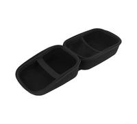 Funda portátil para monitor de presión arterial hecha de tela Oxford y EVA para un transporte seguro de puños y dispositivos electrónicos, color gris (todo negro)