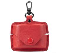 Funda portátil para Sony WF-1000XM6 con mosquetón (rojo)