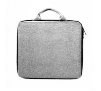 Funda portátil para Starlink para mini enrutador, caja de almacenamiento de EVA impermeable, bolsa de transporte protectora con doble cremallera, correa elástica, bolsillo de malla, gris, 330 x 295 x