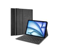 Funda portfolio "Luxe" AZERTY para Apple iPad Air 11 (24/25/26), Negro