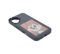 Funda Pro Max NFC compatible con imágenes personalizadas basadas en galería a través de una aplicación dedicada y un diseño ergonómico delgado (17 rosa)