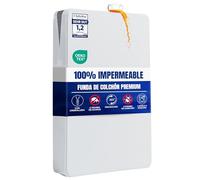 Funda Protector de Colchón Impermeable 140 x 200 x 20 cm Cremallera