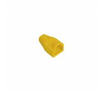 Lanberg Funda protectora PLB-1000-Y para conector RJ45 Pack 100 Amarillo