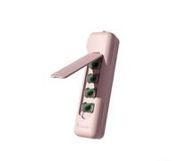 Funda protectora a prueba de golpes para Pocket 4 con almacenamiento de filtro, carcasa dura de policarbonato de cobertura completa, caja de transporte compacta para aventuras al aire libre (rosa)