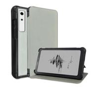 Funda Protectora abatible Compatible con Boox Palma 2 de 6,13'' 2024 el Lector electrónico, Delgada, Ligera, a Prueba Golpes, Tapa magnética y función Encendido Apagado automáticos(Light Grey)