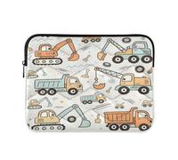 Funda protectora acolchada para ordenador portátil de 15 y 16 pulgadas, diseño de graffiti de dibujos animados, para mujeres y hombres, trabajo, viajes