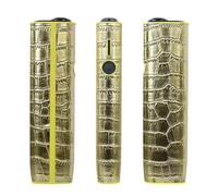 Funda Protectora anticaídas con Estampado de cocodrilo de sexta y séptima generación(Gold)