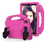 Funda protectora anticaídas segura para niños compatible con Samsung Galaxy TAB S6 Lite 10.4 (SM-P610/615), color rojo rosa.