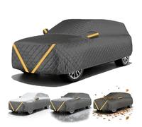 Funda Protectora antigranizo para Ford Mustang Saleen 2015-2017 | Protección UV contra Granizo, Lluvia, Sol y Rayos UV para Exteriores, con Tira Reflectante, para sedanes y SUV