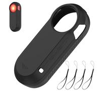 Funda protectora antipérdida para Garmin Varia Radar RTL515, (cubierta + cordón) diseño ultrafino que permite señales GPS suaves y disipación efectiva del calor, accesorios para bicicleta GPS 【Negro】