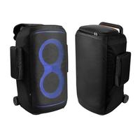 Funda protectora antipolvo para JBL PartyBox 520, funda de transporte para altavoz con bolsillo lateral, bolsa de almacenamiento para micrófono para PartyBox 520, para uso doméstico al aire libre