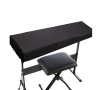 Funda protectora antipolvo para teclado de piano - Tejido protector impermeable y antiestático para teclados electrónicos | Protección universal contra el polvo para pianos digitales