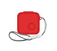 Funda Protectora Auriculares inalámbricos para Nothing Ear 3. Accesorios Protectores con cordón, Carcasa Resistente a arañazos y Golpes, Funda de Silicona para Ear 3. (Rojo)