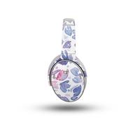 Funda protectora brillante con purpurina para auriculares Bose QuietComfort (2023) - P talos azules - Vinilo 3M premium - F cil de aplicar | Fabr