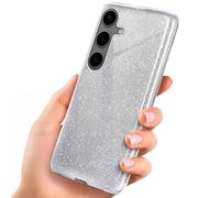 Funda protectora brillante de silicona delgada para móvil