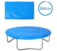 Funda protectora cama elástica azul 366cm diámetro redonda