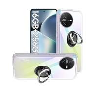 Funda Protectora Capa con 1Pcs Ring Compatible with Blackview Shark 8 / Oscal Tiger 12 Antigolpes Fundas Carcasa Compatible with Shark 8 / Oscal Tiger 12 Silicona Funda de Móvil antirotura Clear