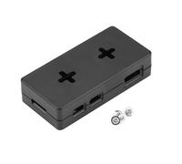 Funda protectora compacta para Raspberry Pi, buena disipación de calor con almohadilla térmica, diseño de carcasa abierta ligero y duradero, funda