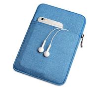 Funda Protectora Compatible con 2019 iPad 7 10.2/iPad Air 3 10.5, iPad 9.7, iPad Pro 9.7-11, 2018 Surface Go, iPad Air 2/1,Lago Azul,10.5"(22.5X28X1.5cm)
