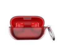 Funda protectora compatible con Beats Solo Buds: resistente a golpes y caídas, diseño ligero en negro/rojo/morado.