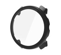 Funda Protectora Compatible con Polar Vantage M3 - Carcasa de PC con Protector de Pantalla de Vidrio Templado Black