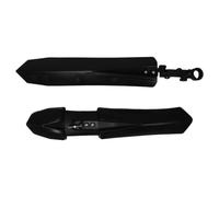 Funda Protectora Completa para Guardabarros Delantero y Trasero Ajustable | Diseño Ensanchado y Curvado, Material PP Resistente, Incluye Soportes y Tornillos, para Rutas bajo Lluvia