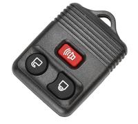 Funda Protectora con 2/3/4 Botones para Llaves para Ford para Focus para Completo para Escape para Mustang para Explorer para Lincoln para Town Sport Carcasa Llave Coche(3 Buttons Red)