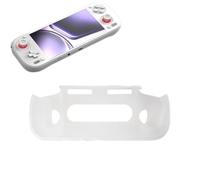 Funda Protectora con Agarre de TPU para Consola Portátil para Ayn Odin 3, Funda Protectora con Protección Total para Accesorios de Consola de Juegos para Ayn Odin 3. Funda Transparente
