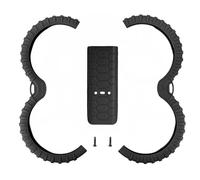 Funda Protectora con Anillo para dji AVATA 2, Placa Protectora Trasera Anti-arañazos para dji AVATA 2 Accesorios (Negro)